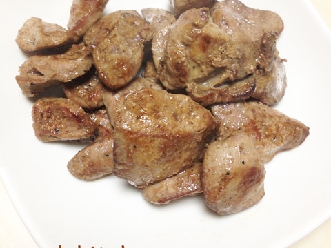 鶏レバー好きのための 塩こしょう炒め レシピ 作り方 By Colokitchen 楽天レシピ